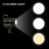 SH 115/135W LED COB Video Light Photography Lamp With Tripod Softbox Remote Control Video Light For Skit Video Photography
