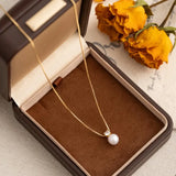 Dainashi 7-8mm Natural Freshwater Pearl Stud Earrings for Women Dainty Crystal Pearl Earrings Jewelry Gift 2026 New Arrivals