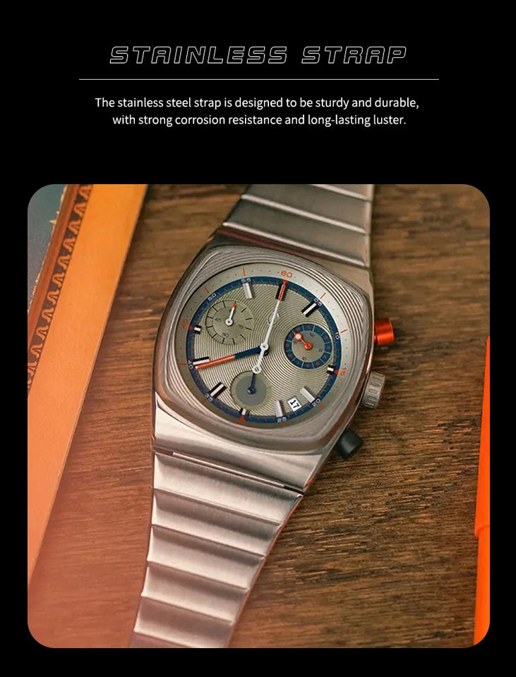 CILOA man vintage high-end Men automatic mechanical men's watches for men elegant Gifts male waterproof steeldive Men's watch
