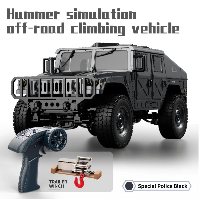 New JJRC C8835 RC Car Simulation 4x4 All-terrain RC Off-road Climbing Car Electric Remote Control Car Model with Light Toy Gift
