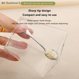 3/5Pcs Stainless Steel Mini Coffee Scoops Spoon Coffee Tea Ice Cream Spoons Dessert Spoon Couple Kitchen Tools