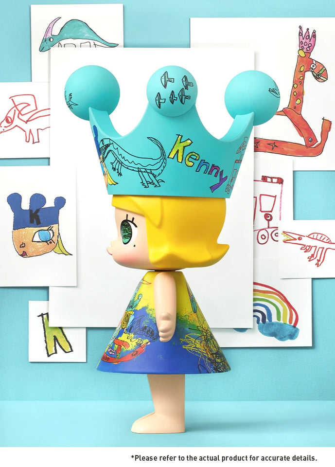 POP MART Mega Royal Molly 400% Childishness Limited Edition Series Blind Box Original Toys Guess Bag Mystery Box Ornaments Dolls