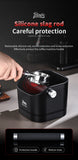 Bincoo 0.8L Coffee Knock Box Espresso Grounds Container Anti Slip Espresso Dump Bin Grind Beveled Barista Goods Cafe Accessories