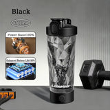Portable Blenders Cup 700ml Rechargeable Electric Mixing Cup Protein Powder Shaker Cup for Sports Travel Home Milk Coffee Mixer