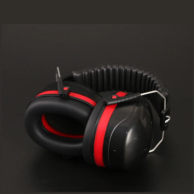 SNR Foldable Ear Defenders Noise Reduction Safety Earmuffs for Kids & Adults Ideal for Studying Sleeping Working & Shooting