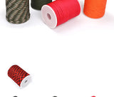 5M/15M/30M 7-Core 550 Paracord 4mm Parachute Cord Outdoor Camping survival Rope kit Umbrella Tent Lanyard Strap Clothesline