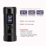 New upgrade K6003 Wireless PMU Tattoo Machine 2.8mm stroke Tattoo Pen With 2 Battery Packs For Eyebrow Permanent Makeup