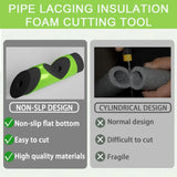 6PCS Foam Pipe Insulation Cutter Tool Cutting Guide Clip for Homes Industries Commercial Places Versatile Fixture