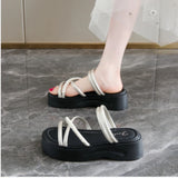 2026 new summer sandals for casual wear and versatile women's sandals