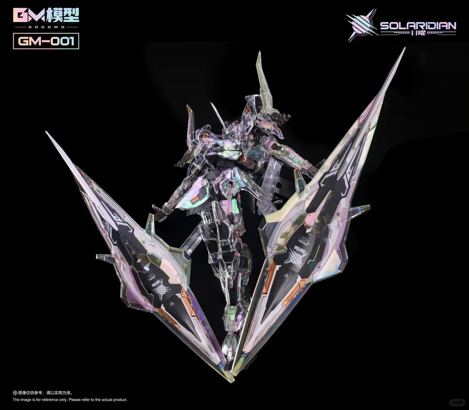 In Stock GM GODOMO SOLARIDIAN WF Holographic image Color transparency Ver. Assemble Toys GM-GODOMO 1/72 SCALE PLASTIC MODEL