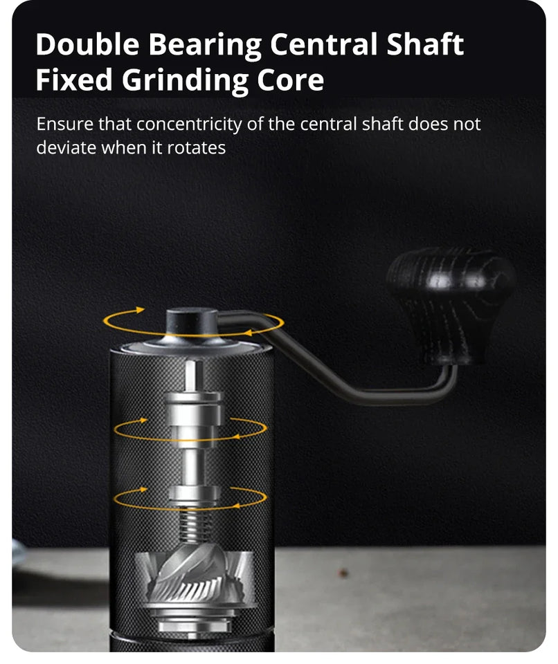 Manual Coffee Grinder Hand-Cranked Coffee Machine Home Small Manual Grinder Hand-Cranked Bean Grinder Coffee Bean Grinder