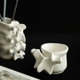 New Spine Shape Ceramics Mugs Coffee Milk Mug Office Tea Cups Drinkware Vase Ornaments Gift for Friends