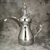 Golden Arabic Coffee Pots, ,Hot Water long-mouthed Tea Kettle Coffee Maker, Narrow Teapot 500/700ML 304 Stainless Steel