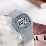 Electronic watch, student junior high school Mori dopamine exercise electronic watch