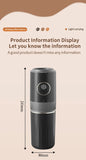 3-in-1 Capsule Coffee Maker Portable Espresso Coffee Machine for Car & Home Camping Coffee Maker Type-c Rechargeable Automatic