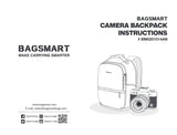 BAGSMART Camera Bag Backpack DSLR SLR Camera Backpacks with Shoulder Strap for Sony Canon Nikon Anti-theft Travel Backpack