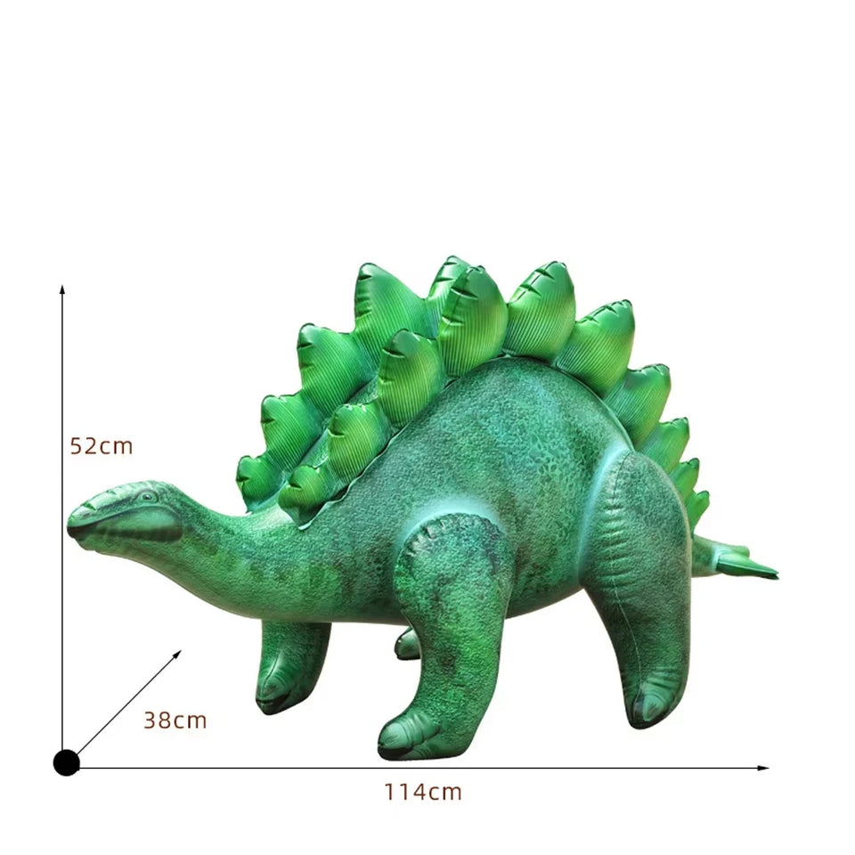 Huge Dinosaur Theme Inflatable Toys Tyrannosaurus Velociraptor Party Supplies For Jurassic Theme Photo Prop Children Baby Shower