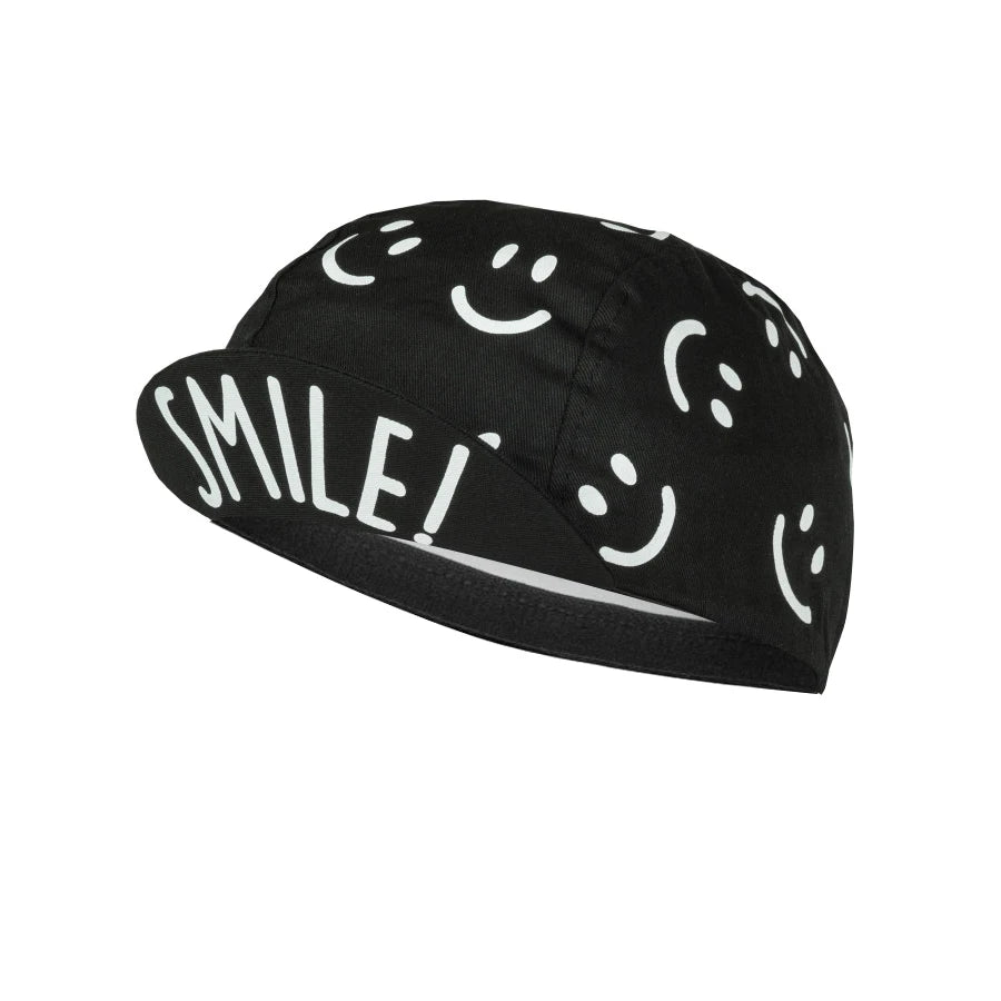 Black Cycling Cap Funny Road Bicycle Hat Cartoon Bike Headwear Men and Women Coffee & Beer Gorra Ciclismo