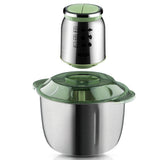 5L Electric Meat Grinder Stainless Steel Garlic Chopper Meat Mincer 1000W Food Processor Blender Machine for Kitchen Mixer 220V