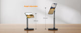 Magnetic Desk Phone Stand for iPhone16 15 14 13/12 - Phone Holder Dock with 360°Rotation, Height&Tilt Adjustable for Office/Home