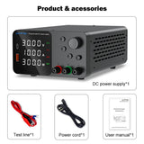 Wanptek Adjustable DC power supply 30V 5A 10A 60V 5A 120V 3A 160V 2A Lab Bench Power Source Stabilized Voltage power supply
