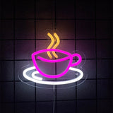 Coffee Super Bright Led Sign, Usb Connection Power Supply, Suitable For Coffee Shop Front Desk Business Decor, Coffee Neon Sign.