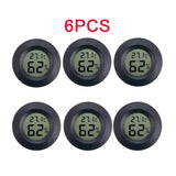 6~10PCS -50~ +70°C Mini Digital Thermometer Hygrometer Fridge Freezer Tester Temperature Tester Sensor Humidity Meter Detector