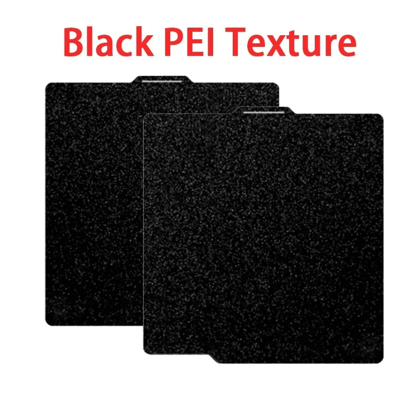 For Bambu Lab P1S P2S Build Plate A1 X1C Pei Texture 257x257 H1H PEY Peo Sheet Spring Steel For Bambulabs X1 Carbon Bambulab P1P