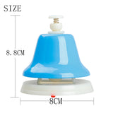 Orff Musical Instrument Set Handbell Colorful 8-Note Hand Bell Child Music Toy Baby Early Education Beautiful Christmas Gift