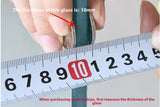 6 8 10 12mm Glass Seals Frameless Shower Bathroom Door Window Balcony Screen Sealing Strip Weatherstrip Draft Stopper Big h