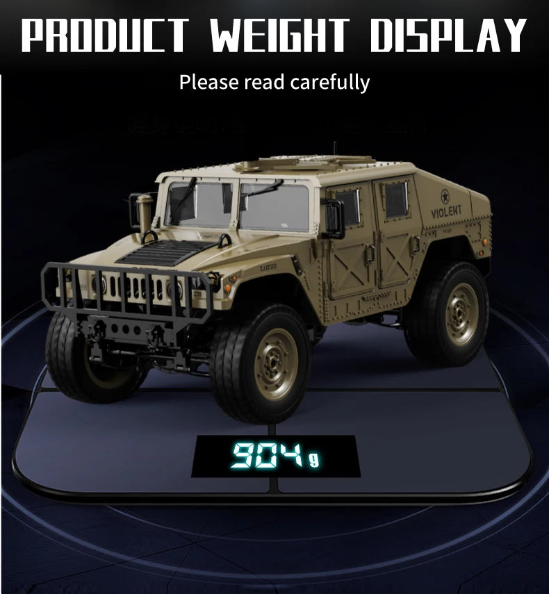 New JJRC C8835 RC Car Simulation 4x4 All-terrain RC Off-road Climbing Car Electric Remote Control Car Model with Light Toy Gift