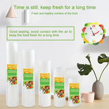 ATWFS Vacuum Bag Packaging Food Vacuum Sealer Bags for Food Storage Keep Products Fresh Bag 12/17/20/25/28cm*500cm 1 Roll