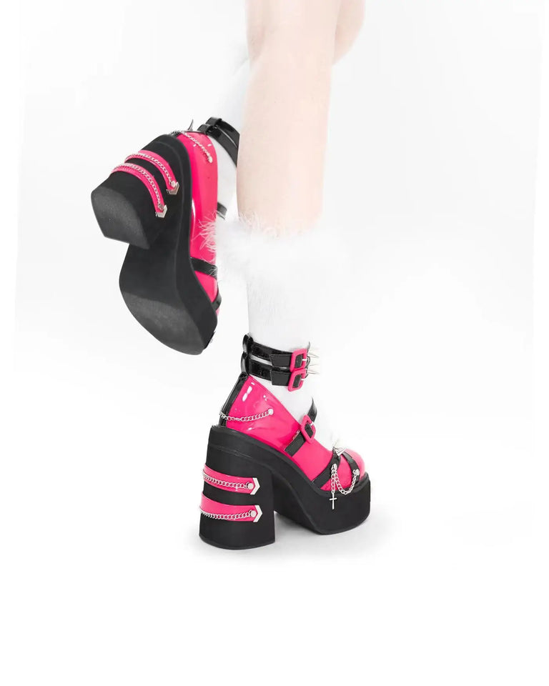Japanese Retro Gothic Y2k Subculture Rivets Thick Heels High Heels Women's Shoes Sweet Lolita Shoes Spicy Girl