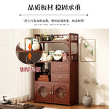 Multifunctional Furniture with Drawers & Shelves, Kitchen Cupboard, Living Room Storage Organizer, Tea Table Cabinet