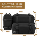 KRYDEX Tactical Modular Pouch Set Outdoor Backpack Organizer Travel Suitcase Packing Cubes Hunting Gear