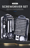 115-in-1 Precision Screwdriver Set for Electronics Repair DIY Tools Kit for Phone Laptop PC Watches Glasses and Eyewear