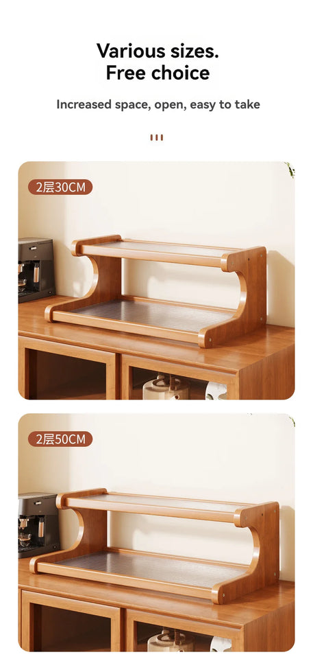 Bamboo Desktop Storage Rack Cup Dish Stationery Holder Books Shelf Bookcases Multi-layer Desk Organizer Office Home Supplies