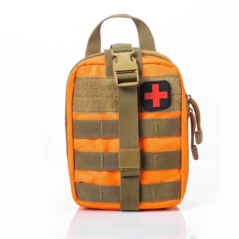 Portable Tactical First Aid Kit Medical Bag For Hiking Travel Home Emergency Treatment Case Survival Tools EDC Pouch