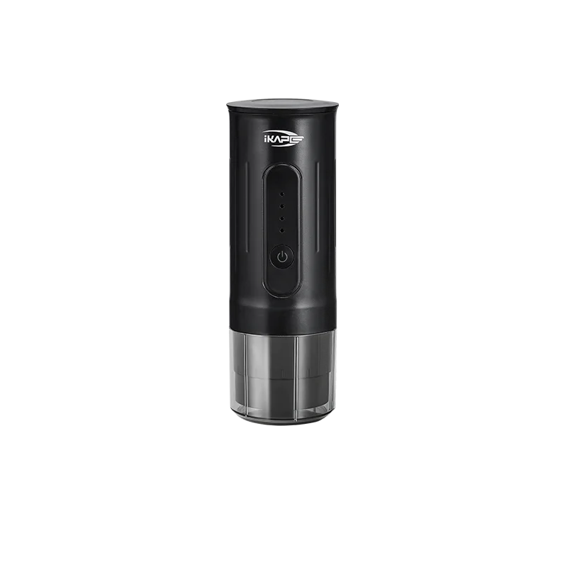 IKAPE Portable Coffee Machine Fit Capsules Ground Coffee Handheld Coffee Maker Manually For Camping Hiking No Heating Function