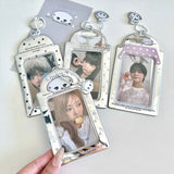 Idol Photocard Holder Photo Album pc holder kpop Protector Sleeves Keychain for Bag Poka Supplies Photo Decoration Cardholder