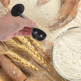 10G Coffee Measuring Spoon Scoop Tamper Combo High Quality Food Safe PP Material for Espresso Grounds Mocha Pot Coffee Maker