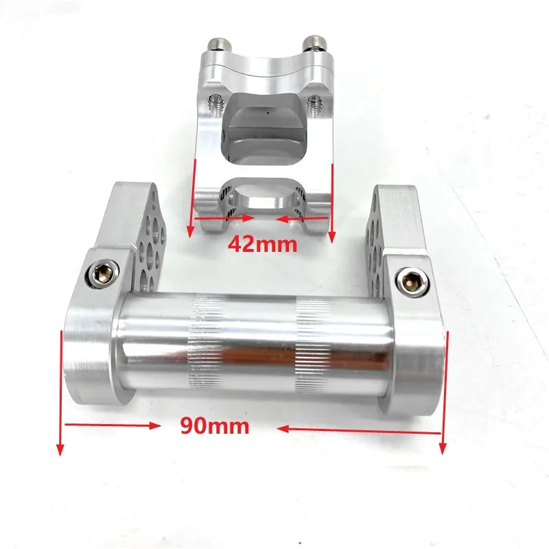 Litepro for Brompton Folding Bike Stem Extend Adjusted Variable Angle stem Aluminum Alloy CNC Bicycle Handlebar Adjustable Stem