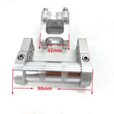 Litepro for Brompton Folding Bike Stem Extend Adjusted Variable Angle stem Aluminum Alloy CNC Bicycle Handlebar Adjustable Stem