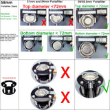 51/54/58mm Coffee Portafilter Holder,Espresso Tamper Stand, Espresso Holder Fits 51/54/58mm Portafilters(Only Sell Stand)
