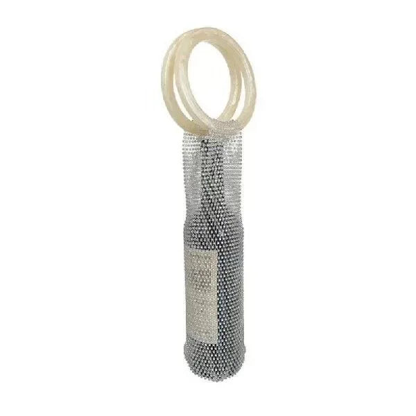 Resin Handle Wine Storage Bag Portable Czech Diamond Hand-carrying Gift Packaging Shiny Handwoven Bags Bottle jacket