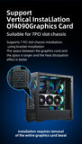 PCIE3.0 Vertical Support Bracket For Computer Chassis Vertical GPU Holder Fast