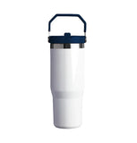 30OZ Sublimation Blank Tumbler Double Wall Stainless Steel Car Cup Coffee Mug Sublimation Water Bottle Vacuum Thermos Bottle