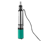 24V 320W Deep Well Pump High Lift Deep Well Pump DC Screw Submersible Pump Agricultural Irrigation Garden Home