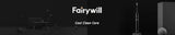 Fairywill Electric Sonic Toothbrush FW-507 USB Charge Rechargeable Adult Waterproof Electronic Tooth Brushes Replacement Heads S