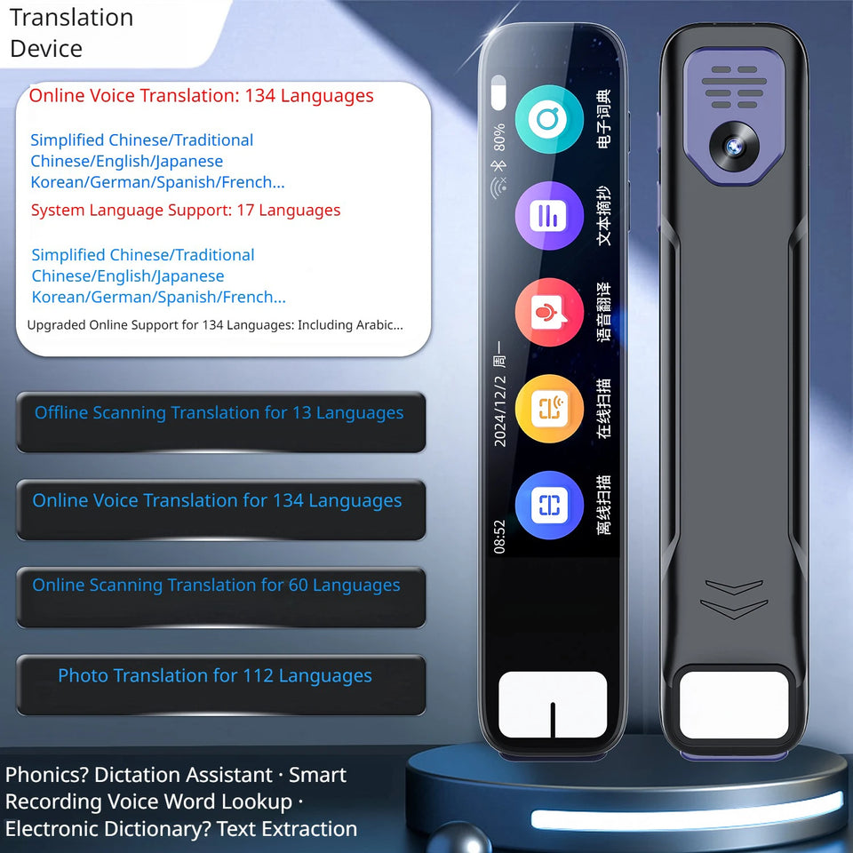 150+ AI Smart Pen with ChatGPT integration Built-in ChatGPT integration scans questions and receives instant AI-generated answer